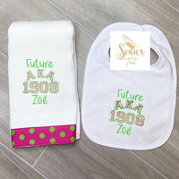 AKA Bib and Burp Set